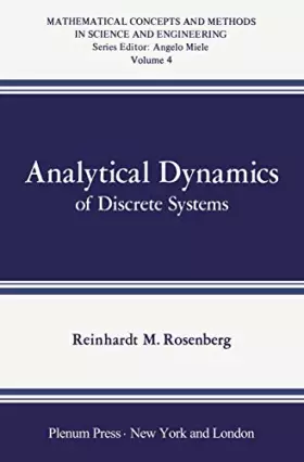 Couverture du produit · Analytical Dynamics of Discrete Systems