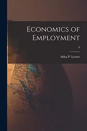 Couverture du produit · Economics of Employment 0