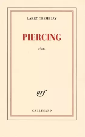 Couverture du produit · Piercing