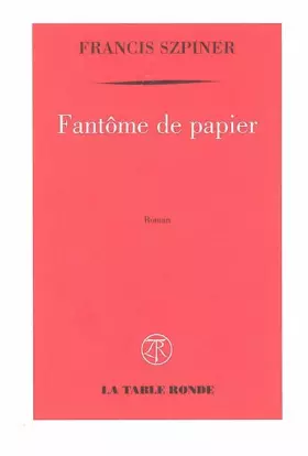 Couverture du produit · Fantôme de papier