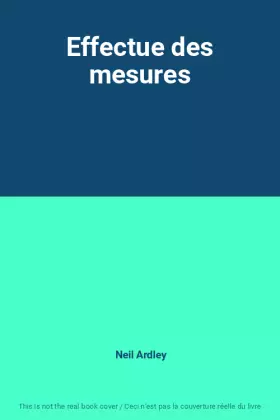 Couverture du produit · Effectue des mesures