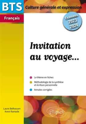 Couverture du produit · Invitation au voyage... BTS français: Epreuve de culture générale et expression