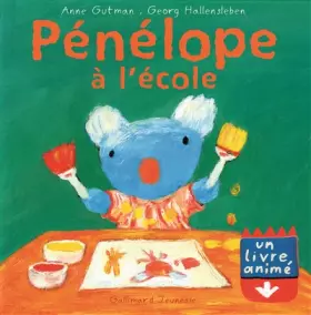 Couverture du produit · Pénélope à l'école - Un livre animé - De 2 à 5 ans