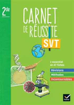 Couverture du produit · Mon carnet de réussite SVT 2de - Ed 2022 - Carnet élève