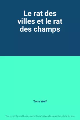 Couverture du produit · Le rat des villes et le rat des champs