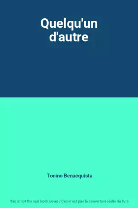 Couverture du produit · Quelqu'un d'autre