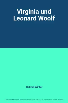 Couverture du produit · Virginia und Leonard Woolf