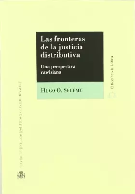Couverture du produit · Las fronteras de la justicia distributiva : una perspectiva rawlsiana
