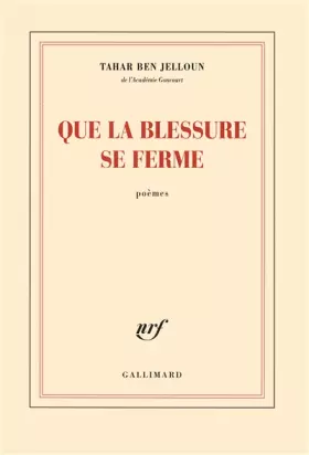 Couverture du produit · Que la blessure se ferme