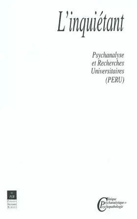 Couverture du produit · INQUIETANT