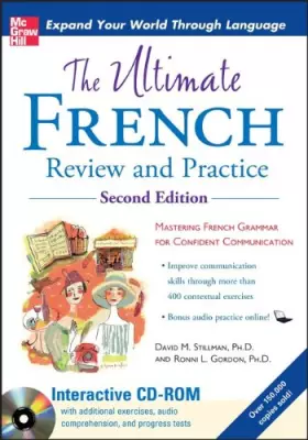 Couverture du produit · The Ultimate French Review and Practice with CD-ROM