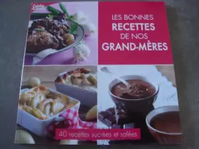 Couverture du produit · Les bonnes recettes de nos grand-mères