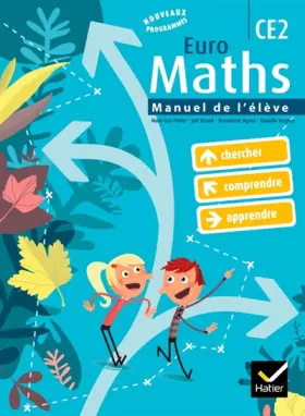 Couverture du produit · Euro Maths CE2 éd. 2010 - Manuel de l'élève + Aide-mémoire