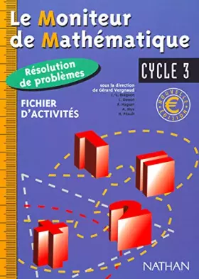 Couverture du produit · Le Moniteur de Mathématique, cycle 3, Résolution de probléme, fichier d'activité