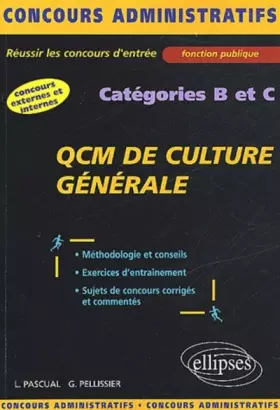 Couverture du produit · QCM de Culture générale : Catégories B et C
