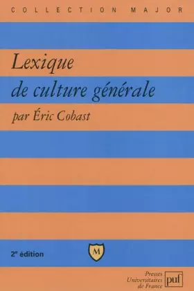 Couverture du produit · Lexique de culture générale
