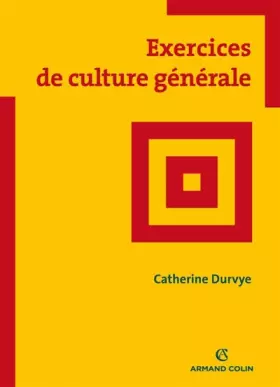 Couverture du produit · Exercices de culture générale