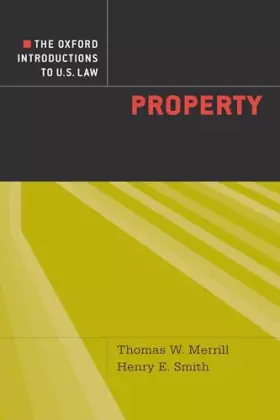 Couverture du produit · The Oxford Introductions to U.S. Law: Property