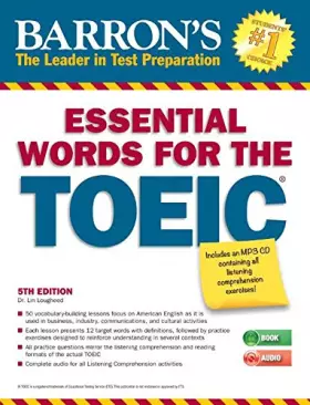 Couverture du produit · Essential Words for the TOEIC with MP3 CD