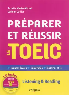 Couverture du produit · Préparer et réussir le TOEIC : Grammaire - Vocabulaire - Vie américaine (CD inclus)