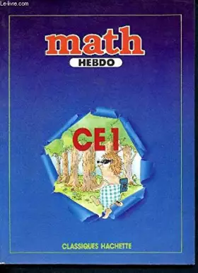 Couverture du produit · MATH-HEBDO CE1
