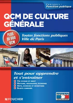 Couverture du produit · QCM de culture générale