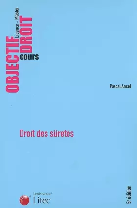 Couverture du produit · Droit des sûretés