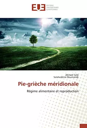 Couverture du produit · Pie-grièche méridionale: Régime alimentaire et reproduction (Omn.Univ.Europ.)