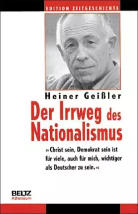 Couverture du produit · Der Irrweg des Nationalismus