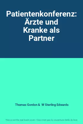 Couverture du produit · Patientenkonferenz: Ärzte und Kranke als Partner