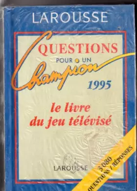 Couverture du produit · QUESTIONS POUR UN CHAMPION. Livre-jeu 1995