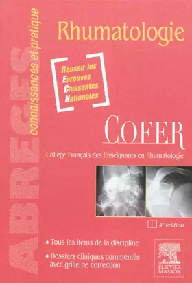 Couverture du produit · Rhumatologie