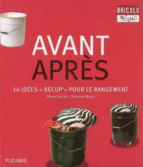 Couverture du produit · Avant-Après : 14 idées "récup" pour le rangement
