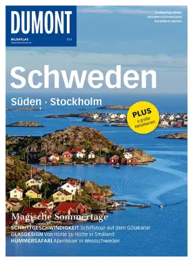 Couverture du produit · DuMont BILDATLAS Schweden Süden, Stockholm: Magische Sommertage