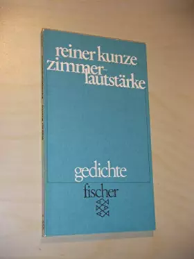Couverture du produit · Reiner Kunze: Zimmerlautstärke - Gedichte
