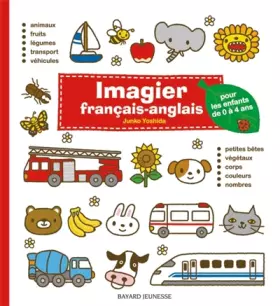 Couverture du produit · Imagier français-anglais (rouge): pour les enfants de 0 à 4 ans
