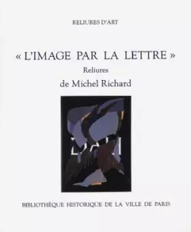 Couverture du produit · L'image par la lettre