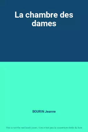 Couverture du produit · La chambre des dames