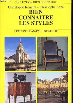Couverture du produit · Bien connaître les styles de l'architecture et du mobilier
