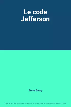 Couverture du produit · Le code Jefferson