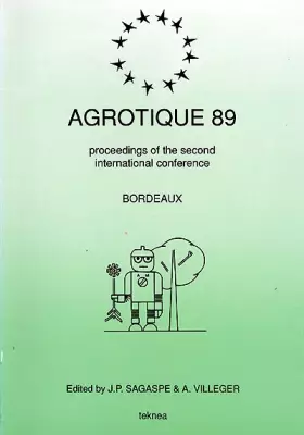 Couverture du produit · Agrotique 89: Proceedings of the second international conference, Bordeaux