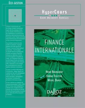 Couverture du produit · Finance internationale - 1ère éd.: HyperCours