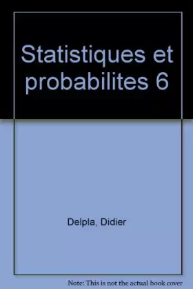 Couverture du produit · Collection de mathematiques du cned, centre national d'enseignement a distance, volume 6, statistiques probabilités
