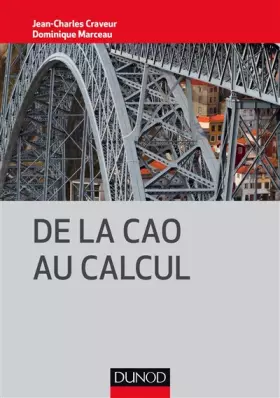 Couverture du produit · De la CAO au calcul