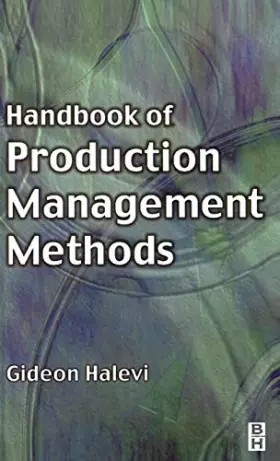 Couverture du produit · Handbook of Production Management Methods
