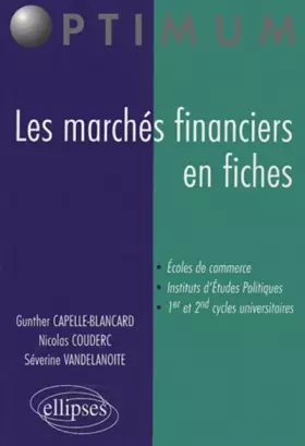 Couverture du produit · Les marchés financiers en fiche
