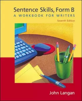 Couverture du produit · Sentence Skills: A Workbook for Writers, Form B