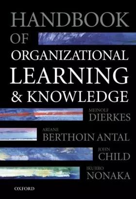 Couverture du produit · Handbook of Organizational Learning and Knowledge