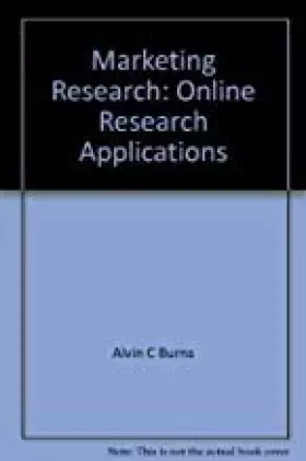 Couverture du produit · Marketing Research