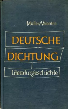 Couverture du produit · DEUTSCHE DICHTUNG Literaturgeschichte Kleine Geschichte unserer Literatur